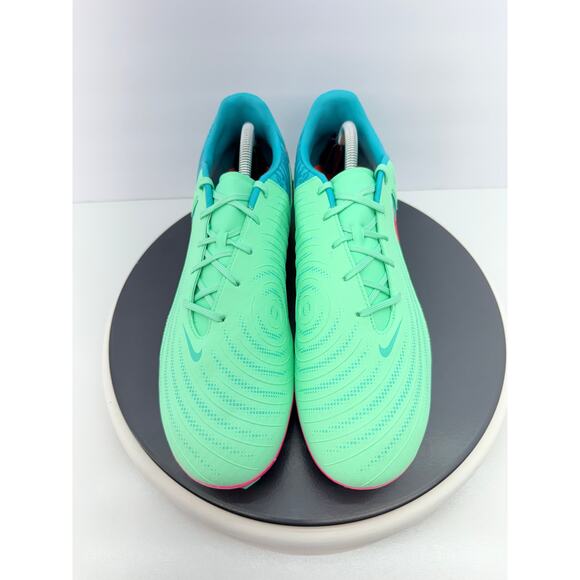 Nike Phantom GX 2 Academy LV8 MG Vortex Mens Size 12 FJ2553-300 Soccer Cleats - Picture 2 of 9